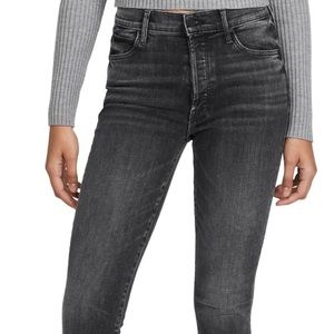 MOTHER STUNNER ANKLE FRAYED JEANS
